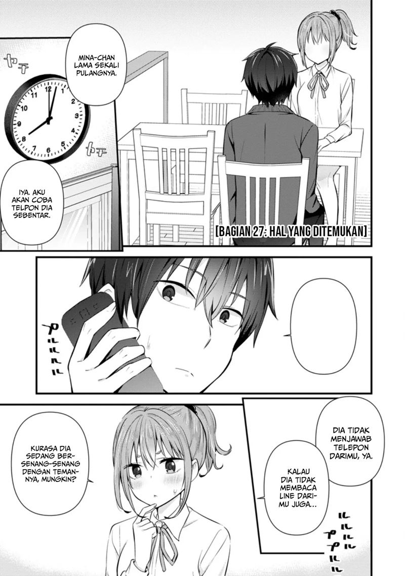 The Cute Girl Sitting Next to Me Is Trying to Make Me Fall in Love With Her as a Way to Ridicule Me, but the Tables Were Turned on Her Before She Knew It Chapter 09 Gambar 2